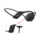 Fones de ouvido Bluetooth de condução óssea resistentes à água/suor