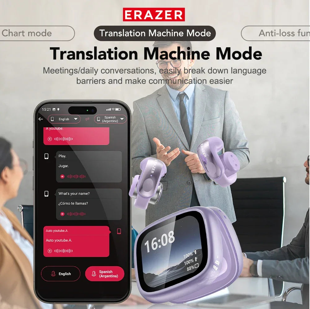 ERAZER XF28 Bluetooth com Tradutor