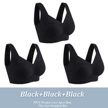 Confezione da 3 reggiseni comodi e sostenitivi