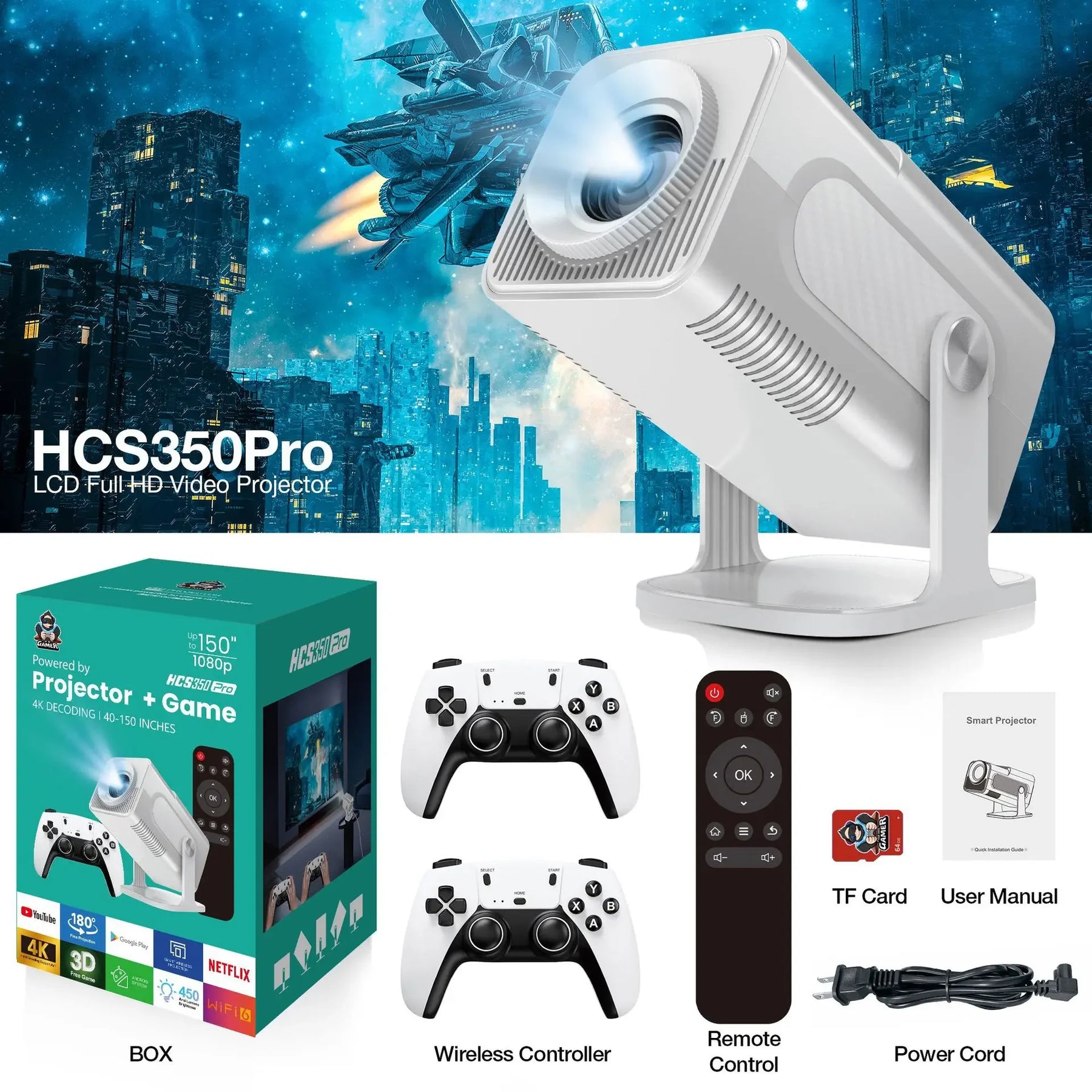 Projetor hcs350 pro